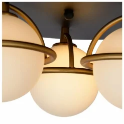 Luminaires Lucide Plafonnier Lucide ISOBEL Noir, 3 lumières