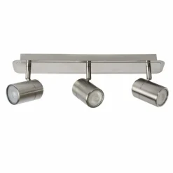 Lampes Industrielles-Luminaires Lucide Plafonnier Lucide LENNERT LED Chrome, 3 lumières