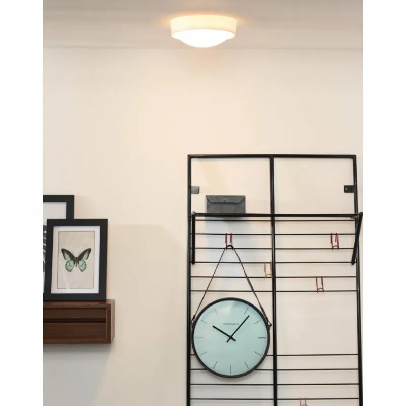 Luminaires Rustiques-Luminaires Lucide Plafonnier Lucide LEX Blanc, 1 lumière