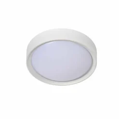 Luminaires Rustiques-Luminaires Lucide Plafonnier Lucide LEX Blanc, 1 lumière