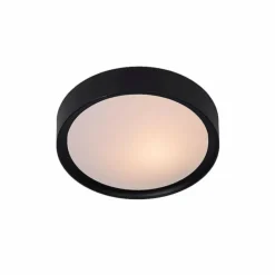 Luminaires Lucide Plafonnier Lucide LEX Noir, 1 lumière* Plafonniers