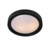 Luminaires Rustiques-Luminaires Lucide Plafonnier Lucide LEX Noir, 2 lumières