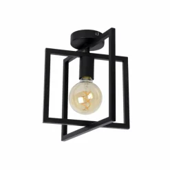 Luminaires Lucide Plafonnier Lucide LUUK Noir, 1 lumière* Plafonniers