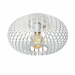 Lampes Vintages & Rétros-Luminaires Lucide Plafonnier Lucide MANUELA Blanc, 1 lumière