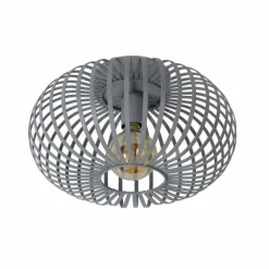 Luminaires Scandinaves-Luminaires Lucide Plafonnier Lucide MANUELA Gris, 1 lumière