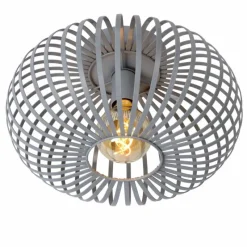 Luminaires Scandinaves-Luminaires Lucide Plafonnier Lucide MANUELA Gris, 1 lumière