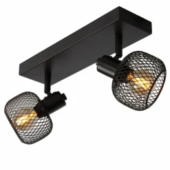 Luminaires Lucide Plafonnier Lucide MAREN Noir, 2 lumières* Plafonniers