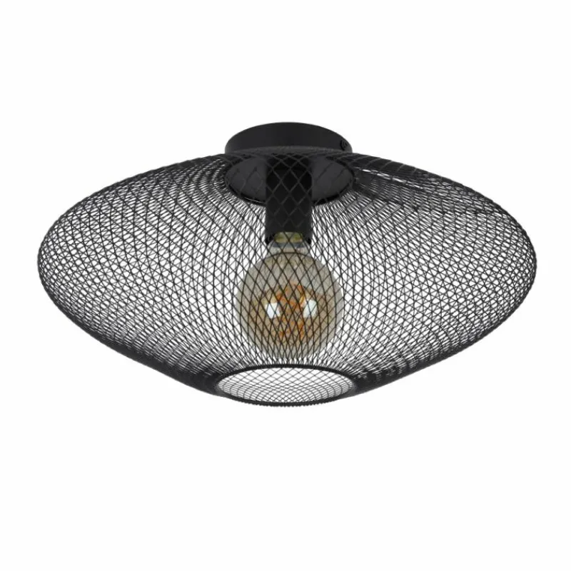 Luminaires Lucide Plafonnier Lucide MESH Noir, 1 lumière* Plafonniers
