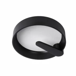 Luminaires Scandinaves-Luminaires Lucide Plafonnier Lucide MIAMI LED Noir, 1 lumière