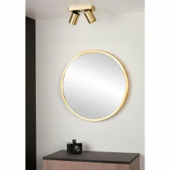 Lampes Dorées-Luminaires Lucide Plafonnier Lucide NIGEL LED Or, Laiton, 2 lumières