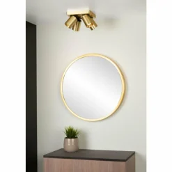 Lampes Dorées-Luminaires Lucide Plafonnier Lucide NIGEL LED Or, Laiton, 4 lumières