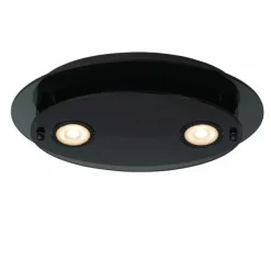 Luminaires Lucide Plafonnier Lucide OKNO Noir, 2 lumières