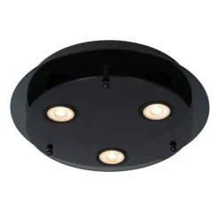 Luminaires Lucide Plafonnier Lucide OKNO Noir, 3 lumières