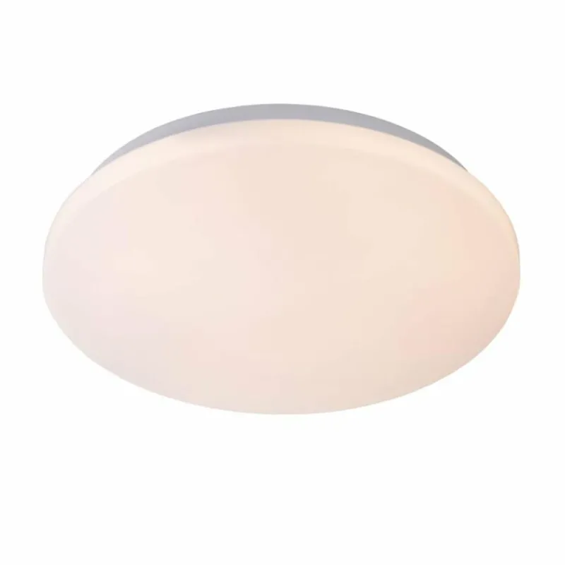 Luminaires Rustiques-Luminaires Lucide Plafonnier Lucide OTIS LED Blanc, 1 lumière