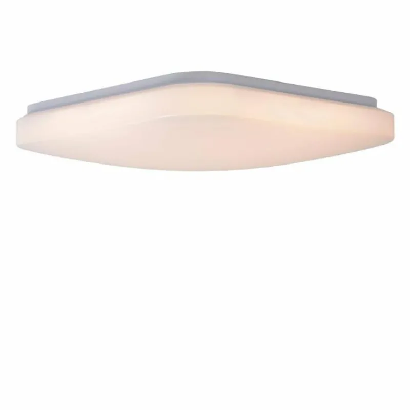 Luminaires Rustiques-Luminaires Lucide Plafonnier Lucide OTIS LED Blanc, 1 lumière