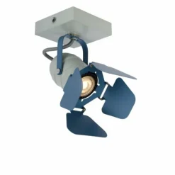 Luminaires Lucide Plafonnier Lucide PICTO Bleu, Gris, 1 lumière* Plafonniers