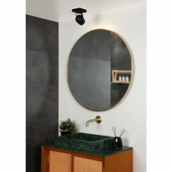 Luminaires Lucide Plafonnier Lucide PRESTON Noir, 1 lumière* Spots Et Projecteurs