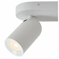 Luminaires Lucide Plafonnier Lucide PUNCH Blanc, 2 lumières* Spots Et Projecteurs