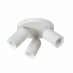 Luminaires Lucide Plafonnier Lucide PUNCH Blanc, 3 lumières* Spots Et Projecteurs