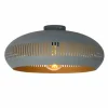 Lampes Vintages & Rétros-Luminaires Lucide Plafonnier Lucide RAYCO Gris, 1 lumière