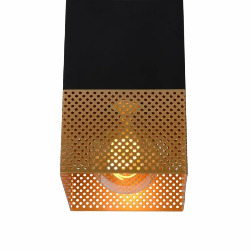 Lampes Dorées-Luminaires Lucide Plafonnier Lucide RENATE Noir, 1 lumière