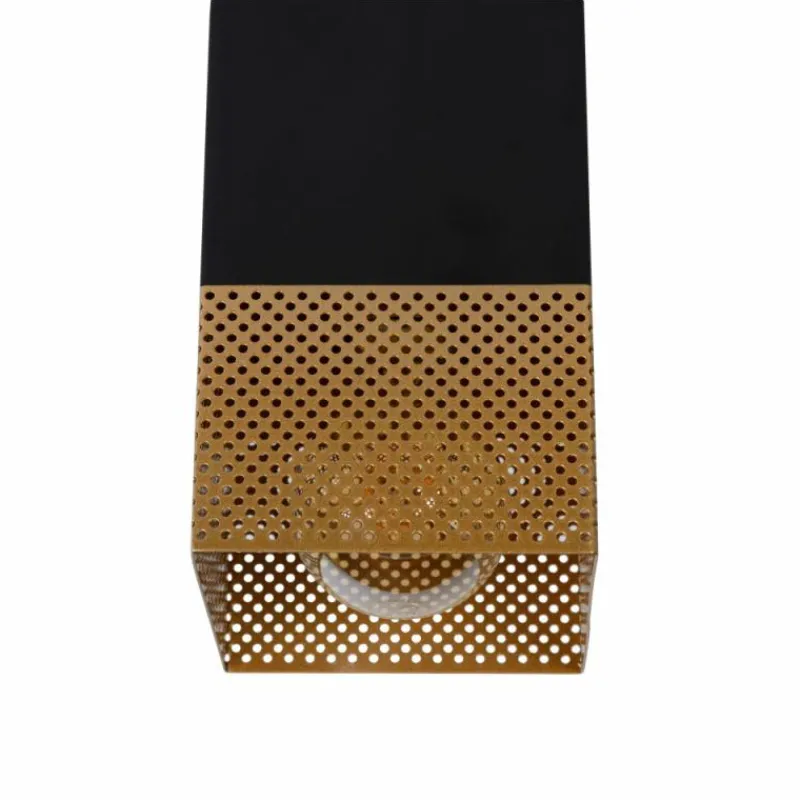 Lampes Dorées-Luminaires Lucide Plafonnier Lucide RENATE Noir, 1 lumière