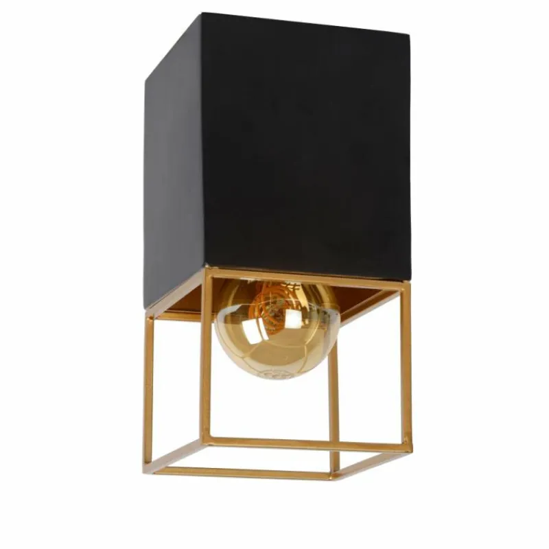 Lampe Turque-Luminaires Lucide Plafonnier Lucide RIXT Noir, 1 lumière