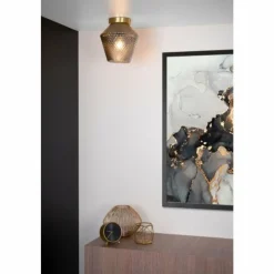 Luminaires Lucide Plafonnier Lucide ROSALIND Laiton, 1 lumière