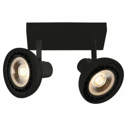Luminaires Lucide Plafonnier Lucide SENSAS Noir, 2 lumières* Spots Et Projecteurs