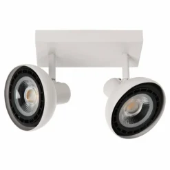 Luminaires Lucide Plafonnier Lucide SENSAS Blanc, 2 lumières* Spots Et Projecteurs
