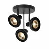 Luminaires Lucide Plafonnier Lucide SENSAS Noir, 3 lumières* Spots Et Projecteurs