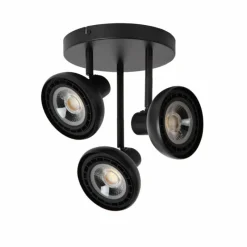 Luminaires Lucide Plafonnier Lucide SENSAS Noir, 3 lumières* Spots Et Projecteurs