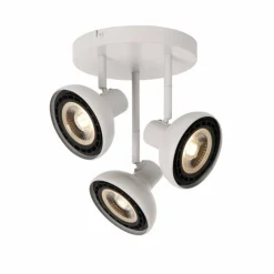 Luminaires Lucide Plafonnier Lucide SENSAS Blanc, 3 lumières* Spots Et Projecteurs