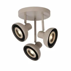 Luminaires Lucide Plafonnier Lucide SENSAS Beige, 3 lumières* Spots Et Projecteurs