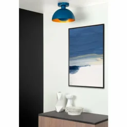 Luminaires Lucide Plafonnier Lucide SIEMON Bleu, 1 lumière* Plafonniers