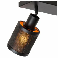 Luminaires Scandinaves-Luminaires Lucide Plafonnier Lucide TAGALOG Noir, 2 lumières