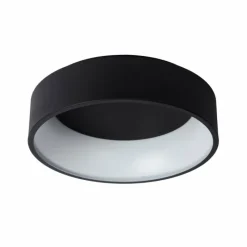 Lampes Vintages & Rétros-Luminaires Lucide Plafonnier Lucide TALOWE LED Noir, 1 lumière
