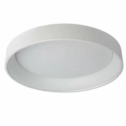 Luminaires Rustiques-Luminaires Lucide Plafonnier Lucide TALOWE LED Blanc, 1 lumière