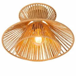 Lampes Dorées-Luminaires Lucide Plafonnier Lucide TASMAN Or, Laiton, 1 lumière