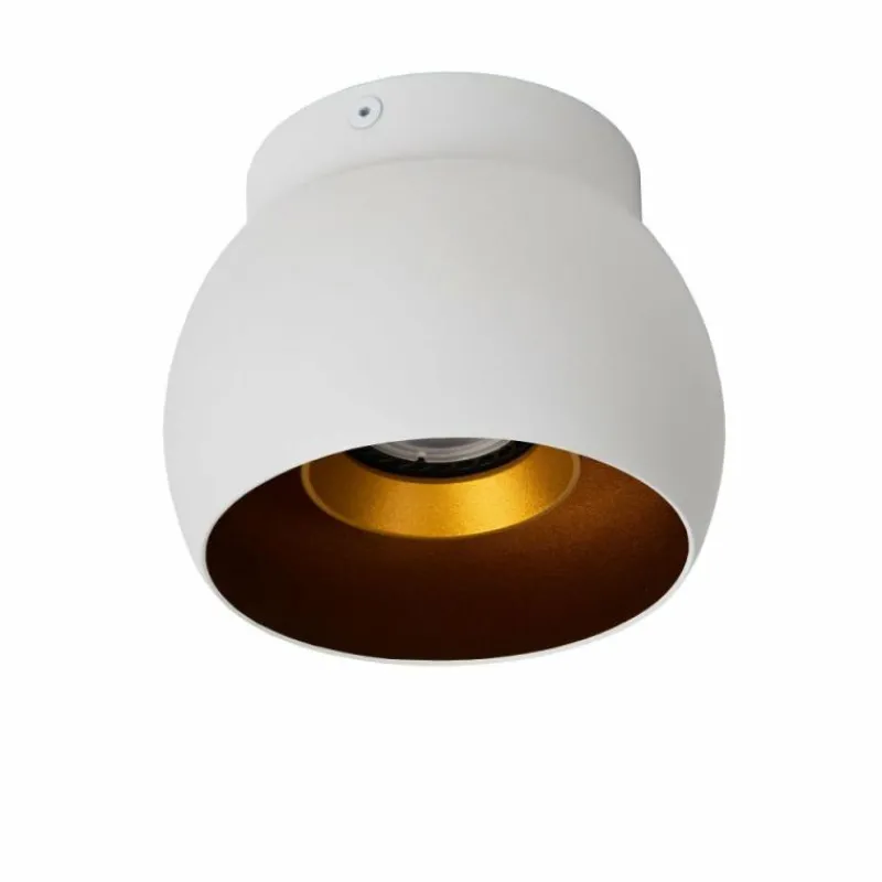 Lampes Dorées-Luminaires Lucide Plafonnier Lucide TORBEN Blanc, 1 lumière
