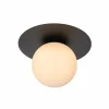 Luminaires Lucide Plafonnier Lucide TRICIA Noir, 1 lumière