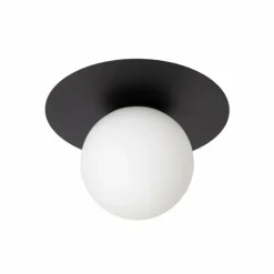 Luminaires Lucide Plafonnier Lucide TRICIA Noir, 1 lumière