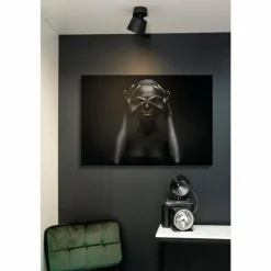 Luminaires Lucide Plafonnier Lucide TRIGONO Noir, 1 lumière* Spots Et Projecteurs