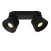 Luminaires Lucide Plafonnier Lucide TRIGONO Noir, 2 lumières* Spots Et Projecteurs