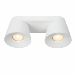 Luminaires Lucide Plafonnier Lucide TRIGONO Blanc, 2 lumières* Spots Et Projecteurs