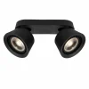 Luminaires Lucide Plafonnier Lucide TRIGONO Noir, 2 lumières* Spots Et Projecteurs