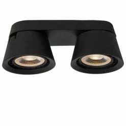 Luminaires Lucide Plafonnier Lucide TRIGONO Noir, 2 lumières* Spots Et Projecteurs
