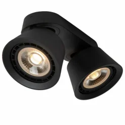 Luminaires Lucide Plafonnier Lucide TRIGONO Noir, 2 lumières* Spots Et Projecteurs