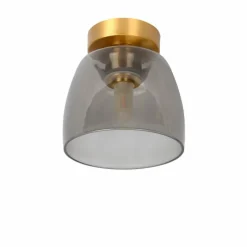 Lampes Dorées-Luminaires Lucide Plafonnier Lucide TYLER Or, Laiton, 1 lumière