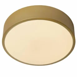 Lampes Dorées-Luminaires Lucide Plafonnier Lucide UNAR LED Or, Laiton, 1 lumière